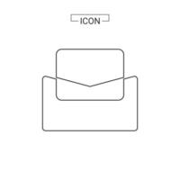 Email icon. e-mail symbol graphics for web icon collections vector