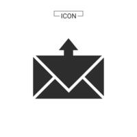 Email icon. e-mail symbol graphics for web icon collections vector