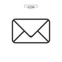 Email icon. e-mail symbol graphics for web icon collections vector