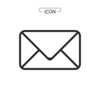 Email icon. e-mail symbol graphics for web icon collections vector