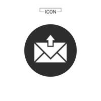 Email icon. e-mail symbol graphics for web icon collections vector