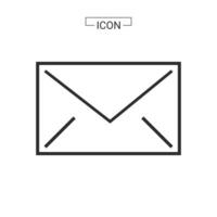 Email icon. e-mail symbol graphics for web icon collections vector