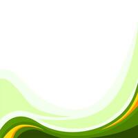 Green abstract background vector