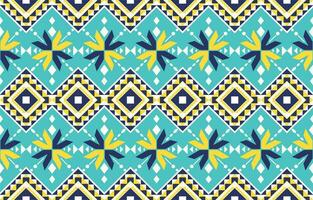 Ethnic abstract ikat art. Aztec ornament print. geometric ethnic pattern seamless  color oriental.  Design for background ,curtain, carpet, wallpaper, clothing, wrapping, Batik, vector illustration.