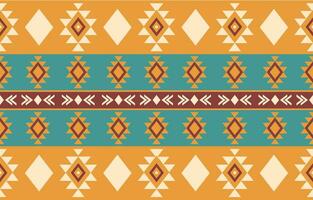 Ethnic abstract ikat art. Aztec ornament print. geometric ethnic pattern seamless  color oriental.  Design for background ,curtain, carpet, wallpaper, clothing, wrapping, Batik, vector illustration.