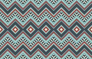 Ethnic abstract ikat art. Aztec ornament print. geometric ethnic pattern seamless  color oriental.  Design for background ,curtain, carpet, wallpaper, clothing, wrapping, Batik, vector illustration.