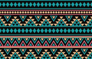 Ethnic abstract ikat art. Aztec ornament print. geometric ethnic pattern seamless  color oriental.  Design for background ,curtain, carpet, wallpaper, clothing, wrapping, Batik, vector illustration.