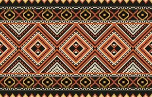 Ethnic abstract ikat art. Aztec ornament print. geometric ethnic pattern seamless  color oriental.  Design for background ,curtain, carpet, wallpaper, clothing, wrapping, Batik, vector illustration.