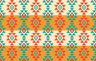 Ethnic abstract ikat art. Aztec ornament print. geometric ethnic pattern seamless  color oriental.  Design for background ,curtain, carpet, wallpaper, clothing, wrapping, Batik, vector illustration.