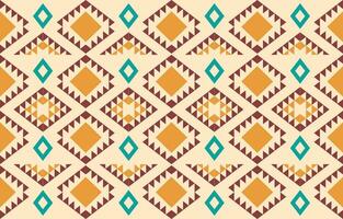 Ethnic abstract ikat art. Aztec ornament print. geometric ethnic pattern seamless  color oriental.  Design for background ,curtain, carpet, wallpaper, clothing, wrapping, Batik, vector illustration.