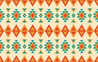 Ethnic abstract ikat art. Aztec ornament print. geometric ethnic pattern seamless  color oriental.  Design for background ,curtain, carpet, wallpaper, clothing, wrapping, Batik, vector illustration.