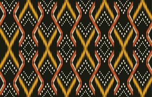 Ethnic abstract ikat art. Aztec ornament print. geometric ethnic pattern seamless  color oriental.  Design for background ,curtain, carpet, wallpaper, clothing, wrapping, Batik, vector illustration.