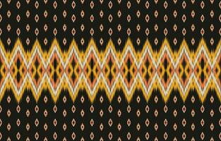 Ethnic abstract ikat art. Aztec ornament print. geometric ethnic pattern seamless  color oriental.  Design for background ,curtain, carpet, wallpaper, clothing, wrapping, Batik, vector illustration.