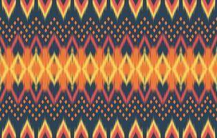 Ethnic abstract ikat art. Aztec ornament print. geometric ethnic pattern seamless  color oriental.  Design for background ,curtain, carpet, wallpaper, clothing, wrapping, Batik, vector illustration.