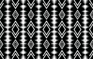 Ethnic abstract ikat art. Aztec ornament print. geometric ethnic pattern seamless  color oriental.  Design for background ,curtain, carpet, wallpaper, clothing, wrapping, Batik, vector illustration.