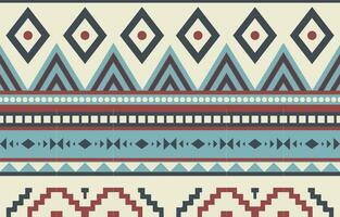 Ethnic abstract ikat art. Aztec ornament print. geometric ethnic pattern seamless  color oriental.  Design for background ,curtain, carpet, wallpaper, clothing, wrapping, Batik, vector illustration.