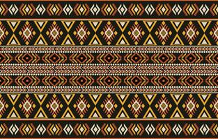 Ethnic abstract ikat art. Aztec ornament print. geometric ethnic pattern seamless  color oriental.  Design for background ,curtain, carpet, wallpaper, clothing, wrapping, Batik, vector illustration.