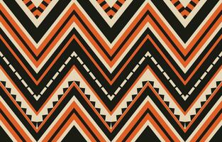 Ethnic abstract ikat art. Aztec ornament print. geometric ethnic pattern seamless  color oriental.  Design for background ,curtain, carpet, wallpaper, clothing, wrapping, Batik, vector illustration.