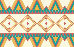 Ethnic abstract ikat art. Aztec ornament print. geometric ethnic pattern seamless  color oriental.  Design for background ,curtain, carpet, wallpaper, clothing, wrapping, Batik, vector illustration.
