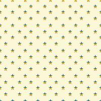 seamless pattern of rainbow star on yellow background vector