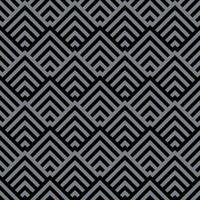 Monochrome ethnic ikat geometry striking black and white geometric line stripe seamless background for textiles, interiors and fashion vector