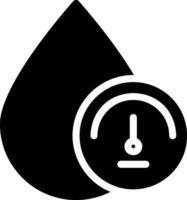 blood pressure glyph icon vector