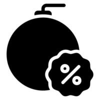 bomb glyph icon vector