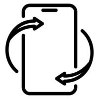 motion sensor-techno line icon vector