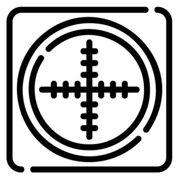 accelerometer sensor line icon vector