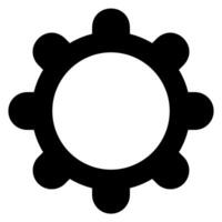 configuration glyph icon vector