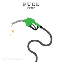 Fuel pump symbol. Isolated vector illustration.