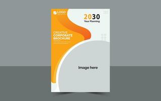 Creative Corporate Brochure Design. vector