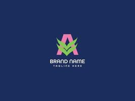 letter logo design vector