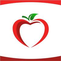 salud nutrición hogar manzana Fruta bienestar logo foto