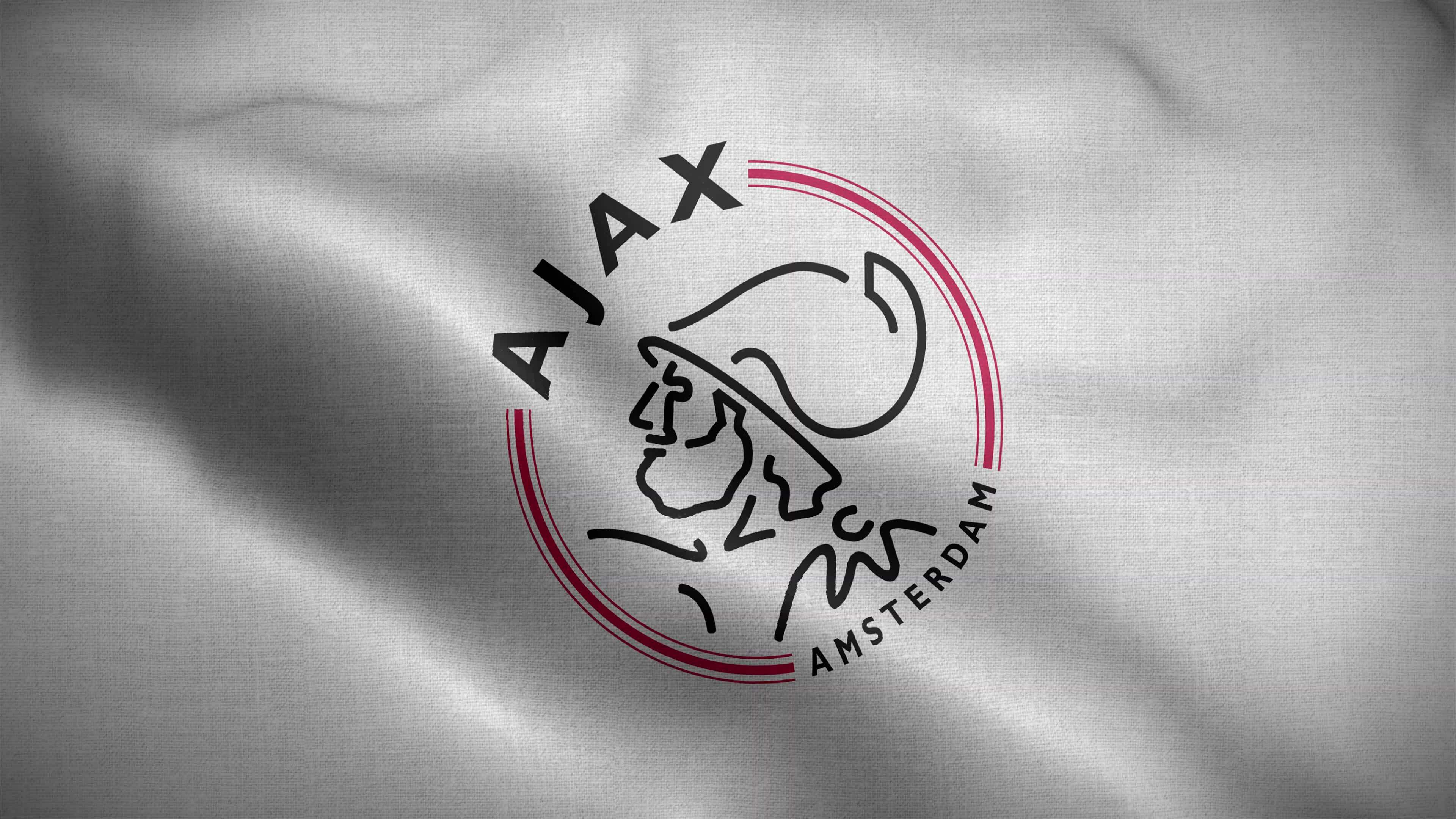 Ajax Amsterdam Netherlands White Logo Flag Loop Background 4K 28549625 Ajax Amsterdam Netherlands White Logo Flag Loop Background 4K 28549625