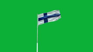 Finland nationaal vlag video