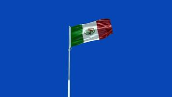 Mexique nationale drapeau video