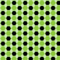 simple abstract seamlees green, black color polygon wavy pattern on meent color background vector