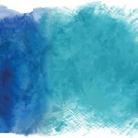 Watercolour in shades of blue vector