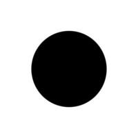 circle icon on a white background vector