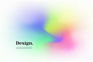 Abstract background in gradient colors. Colorful grain banner vector illustration.