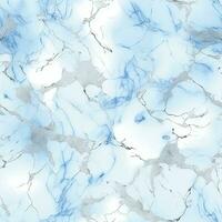 Marble texture light blue and white tiles, AI Generated photo