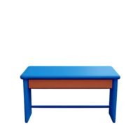 bureau 3d renderen icoon illustratie png