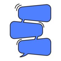 Dialogue Speech Bubble Fill Style bk png