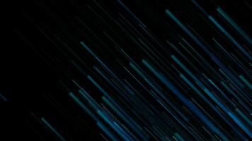 Dark blue abstract lines technology futuristic motion background video