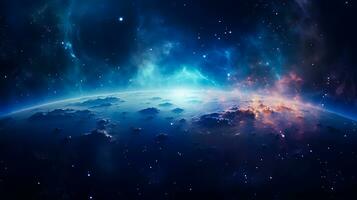 Abstract pattern from space background photo