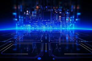 Abstract pattern from technology  background photo