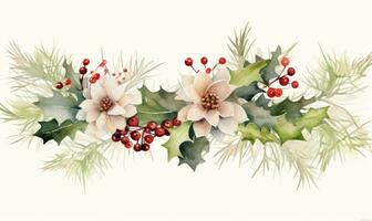 Christmas decoration background photo