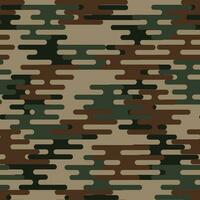 forest camouflage repeating pattern in brown, green and black colors suitable for textile design, fabric etc vector