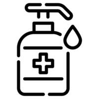 Hand Sanitizer Icon illustration, for web, app, infographic, etc vector